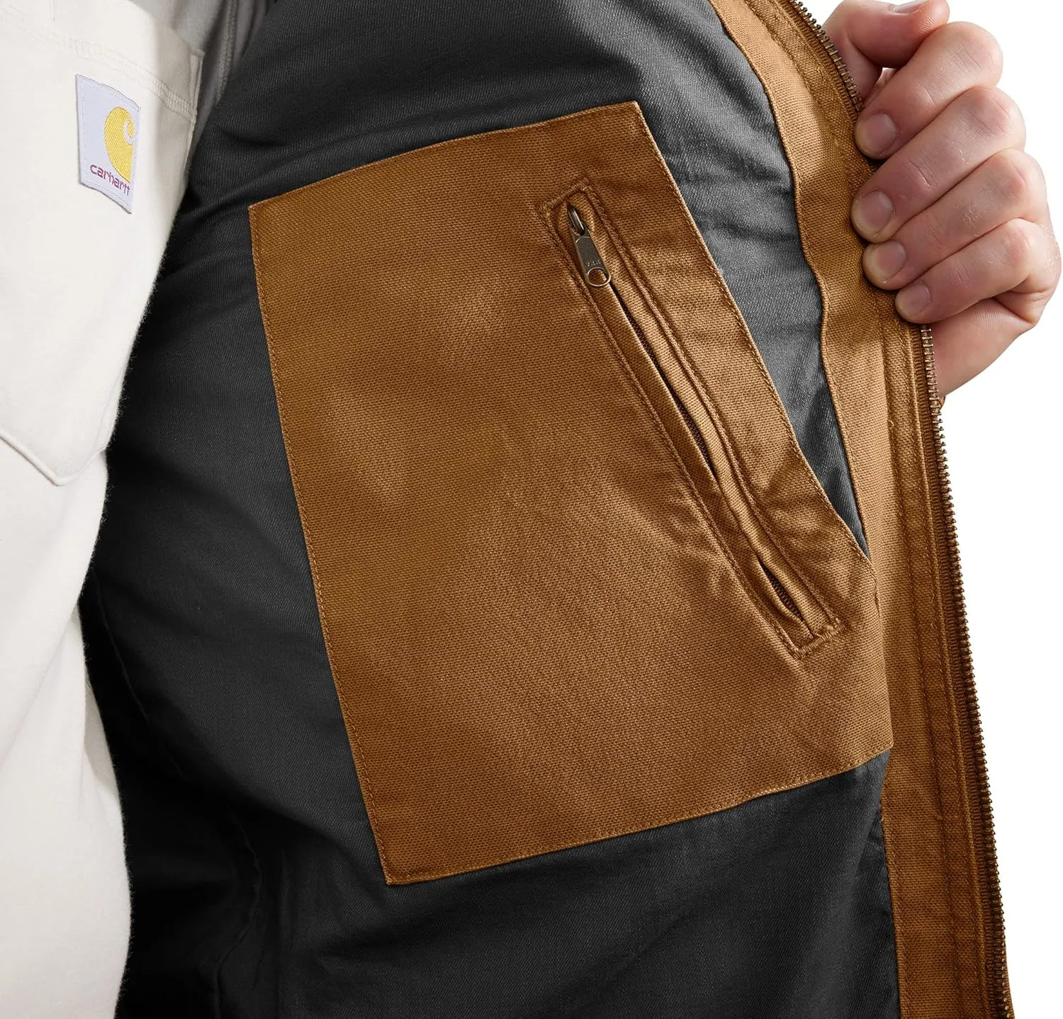 Carhartt Men's Rugged Flex Duck Relaxed Fit Bomber Jacket