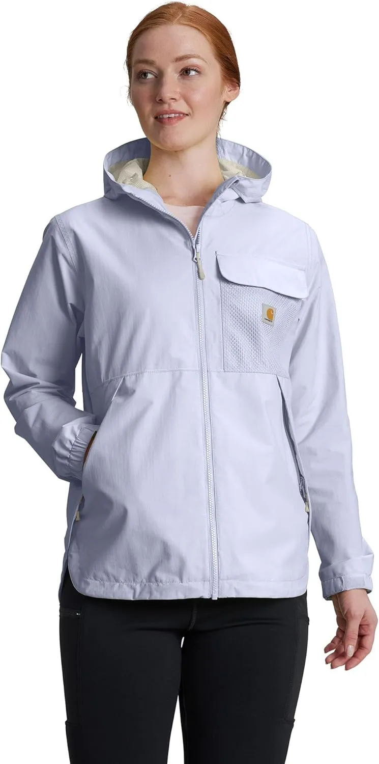 Carhartt Women's Storm Defender Loose Fit Lightweight Hooded Packable Jacket