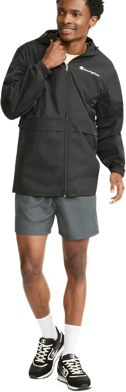 Champion Men's Jacket, Stadium Full-Zip Jacket, Wind Resistant, Water Resistant Jacket For Men