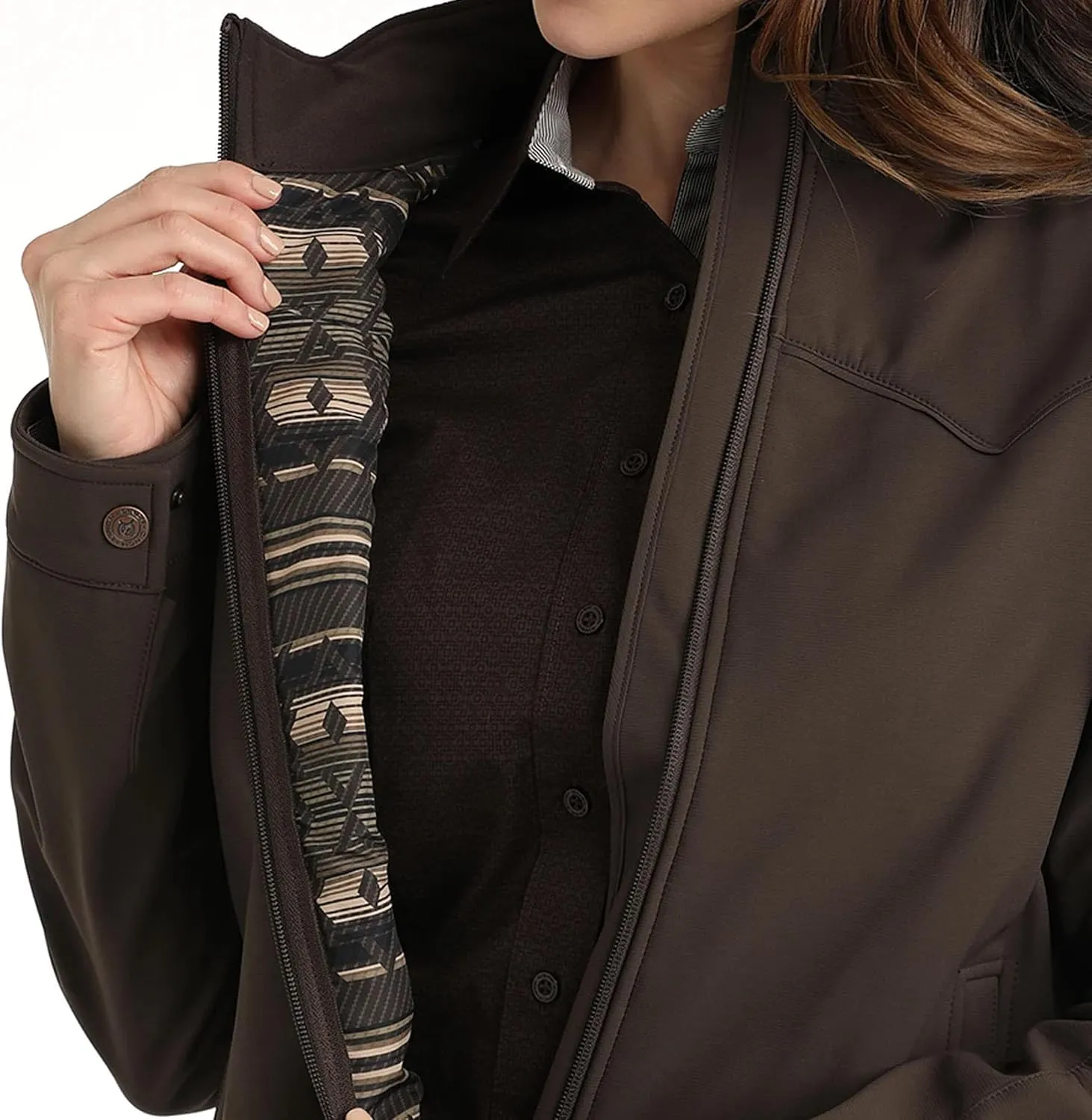Cinch Women's Brown Bonded Jacket