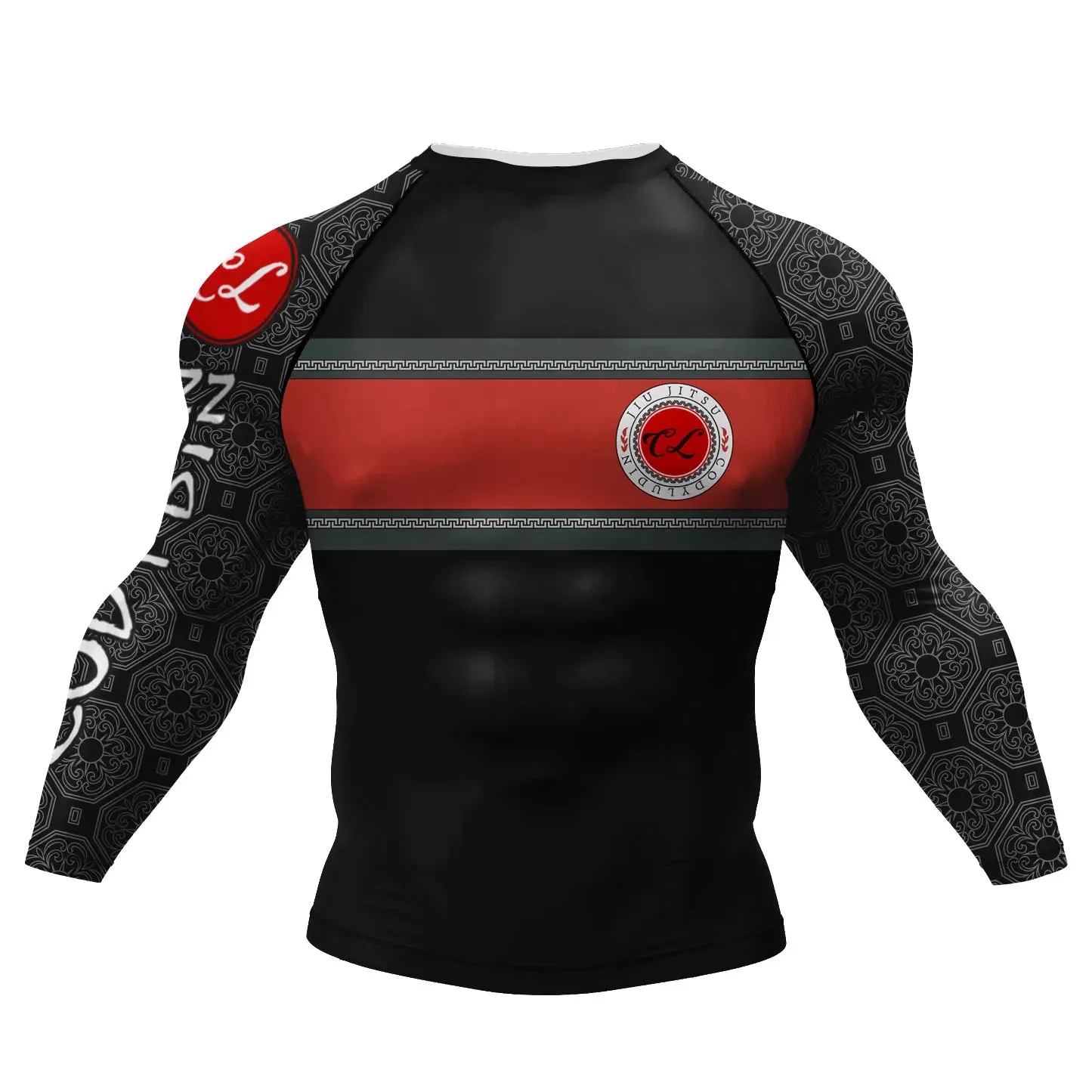 Cody Lundin - " The Natural "  -  Long Sleeve MMA  / BJJ  Compression Shirt / Rash Guard