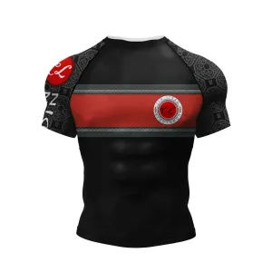 Cody Lundin - " The Natural "  -  Short Sleeve MMA  / BJJ  Compression Shirt / Rash Guard