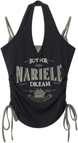 Cute Cami for Women Girls, Kawaii Y2K Sleeveless Crop Tops Women Fashion Emo Grunge Going Out Tops Coquette Camisole