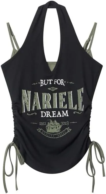Cute Cami for Women Girls, Kawaii Y2K Sleeveless Crop Tops Women Fashion Emo Grunge Going Out Tops Coquette Camisole