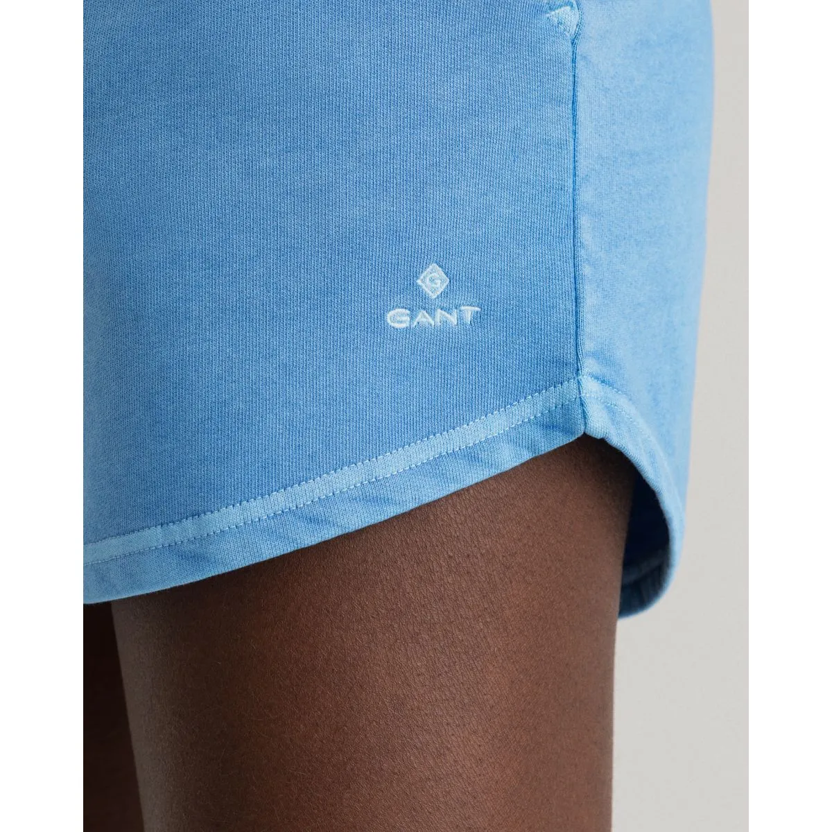 D1. Relaxed Sunfaded Shorts - Silver Lake Blue