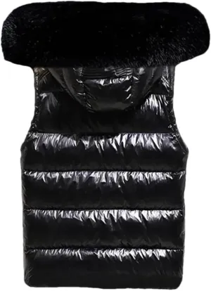 Detachable Autumn Winter Women Short Vest Hooded Vest Jacket Cotton Padded Women Waterproof Warm Waistcoat