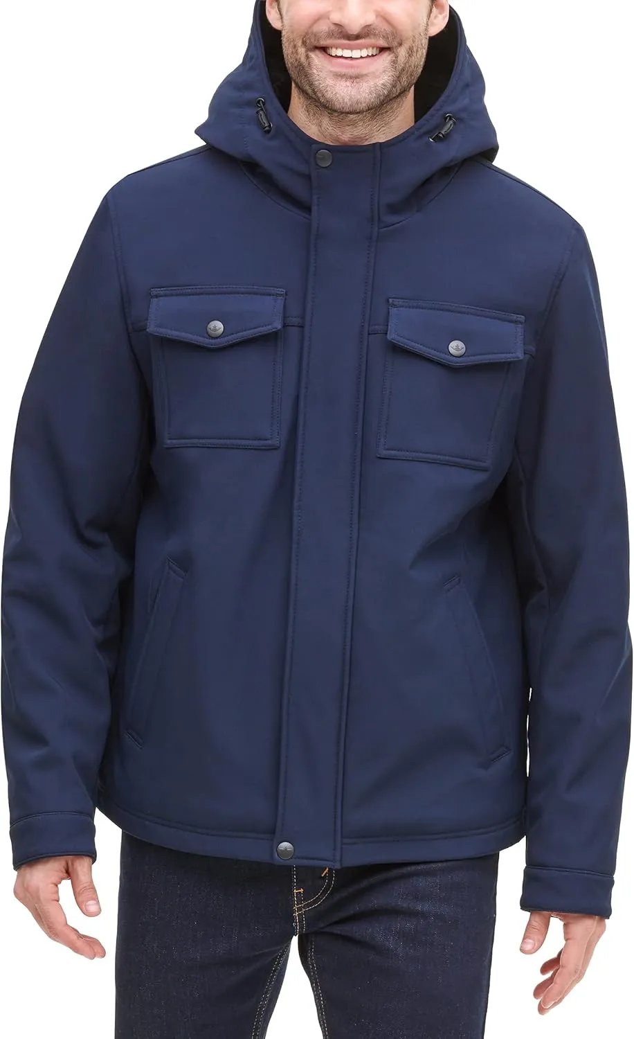 Dockers Men's Arctic Cloth Sherpa Storm Jacket