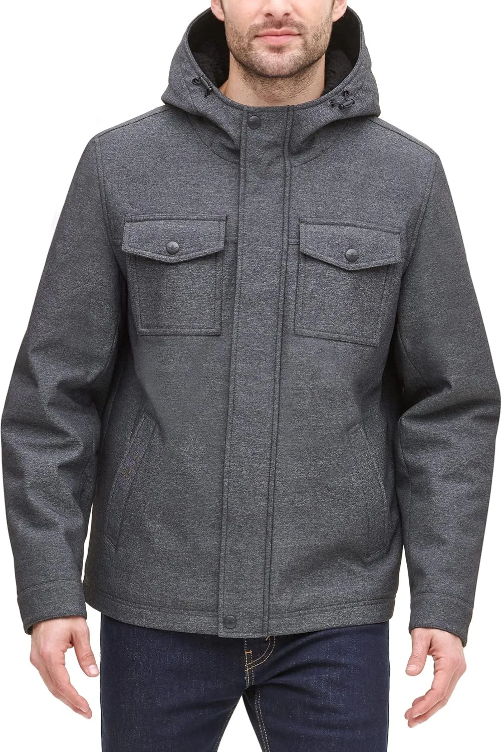 Dockers Men's Arctic Cloth Sherpa Storm Jacket