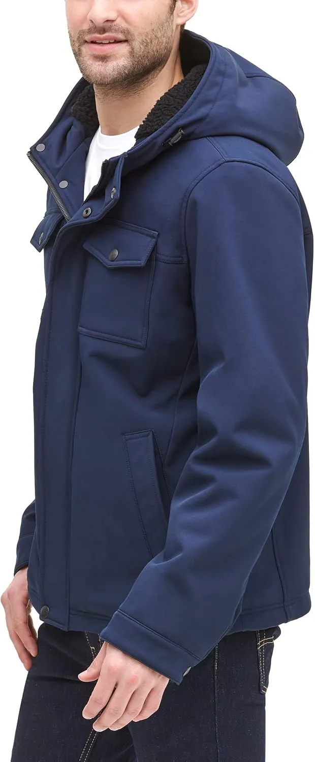 Dockers Men's Arctic Cloth Sherpa Storm Jacket