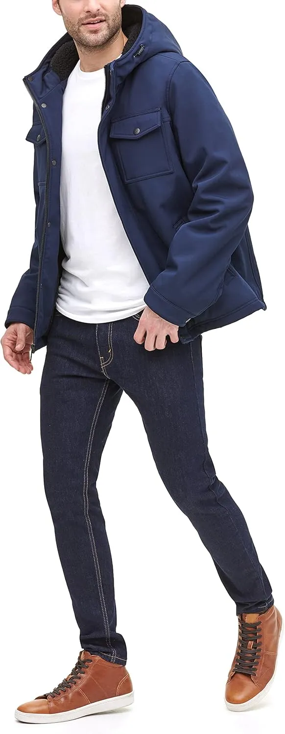 Dockers Men's Arctic Cloth Sherpa Storm Jacket