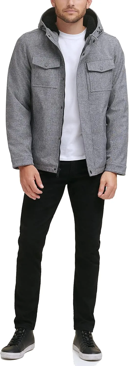 Dockers Men's Arctic Cloth Sherpa Storm Jacket