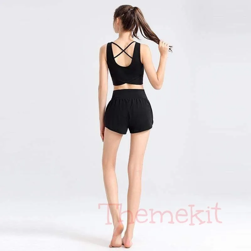 Fake Two-piece Loose Quick-Dry Shorts