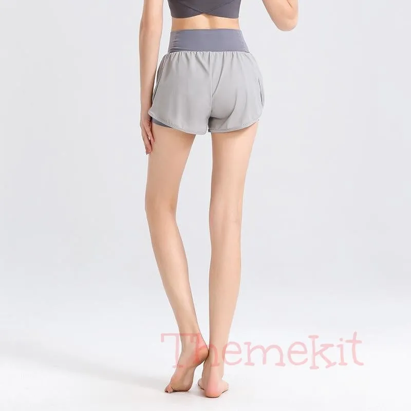 Fake Two-piece Loose Quick-Dry Shorts