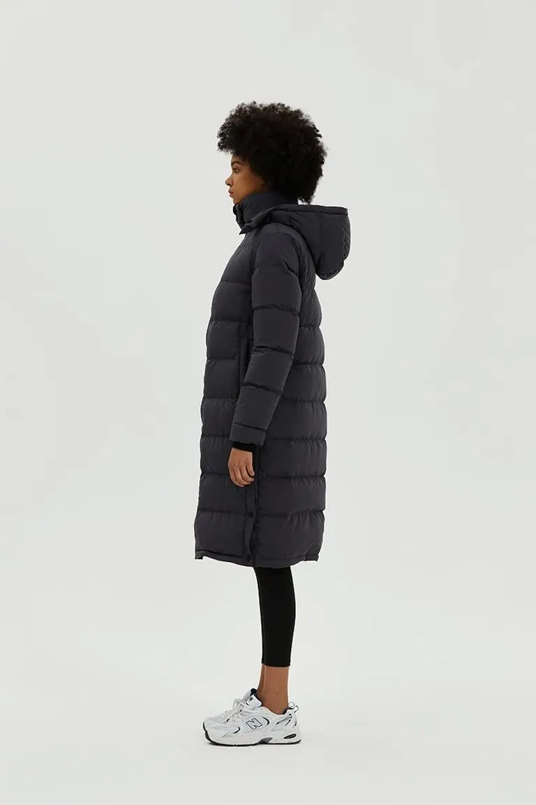 Fitouch Sylvia Women's Long Down Puffer Coat Jacket | Light Feel | 700  Fill Power