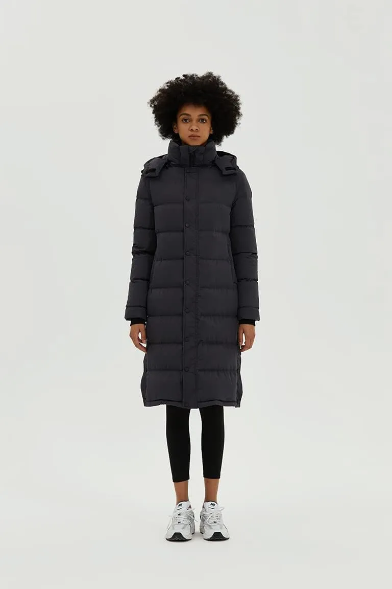Fitouch Sylvia Women's Long Down Puffer Coat Jacket | Light Feel | 700  Fill Power