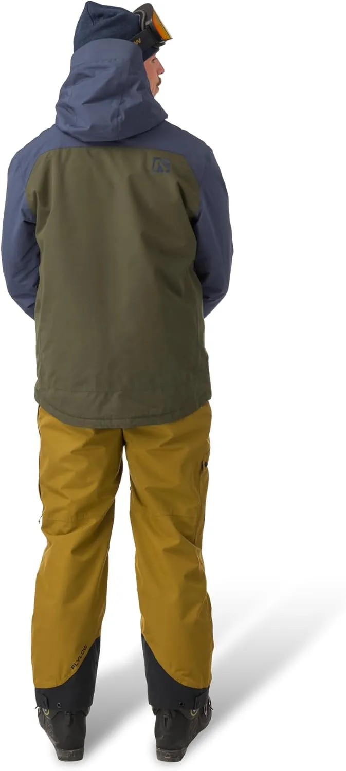 Flylow Men's Roswell Jacket - Insulated Waterproof Ski & Snowboard Coat