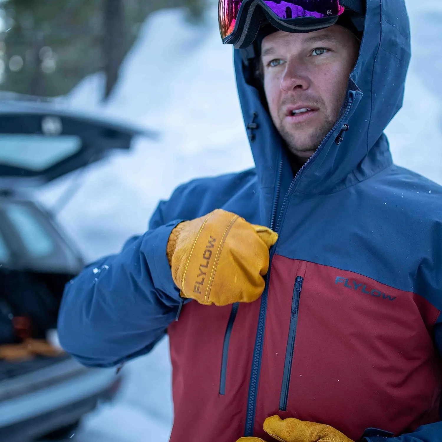 Flylow Men's Roswell Jacket - Insulated Waterproof Ski & Snowboard Coat