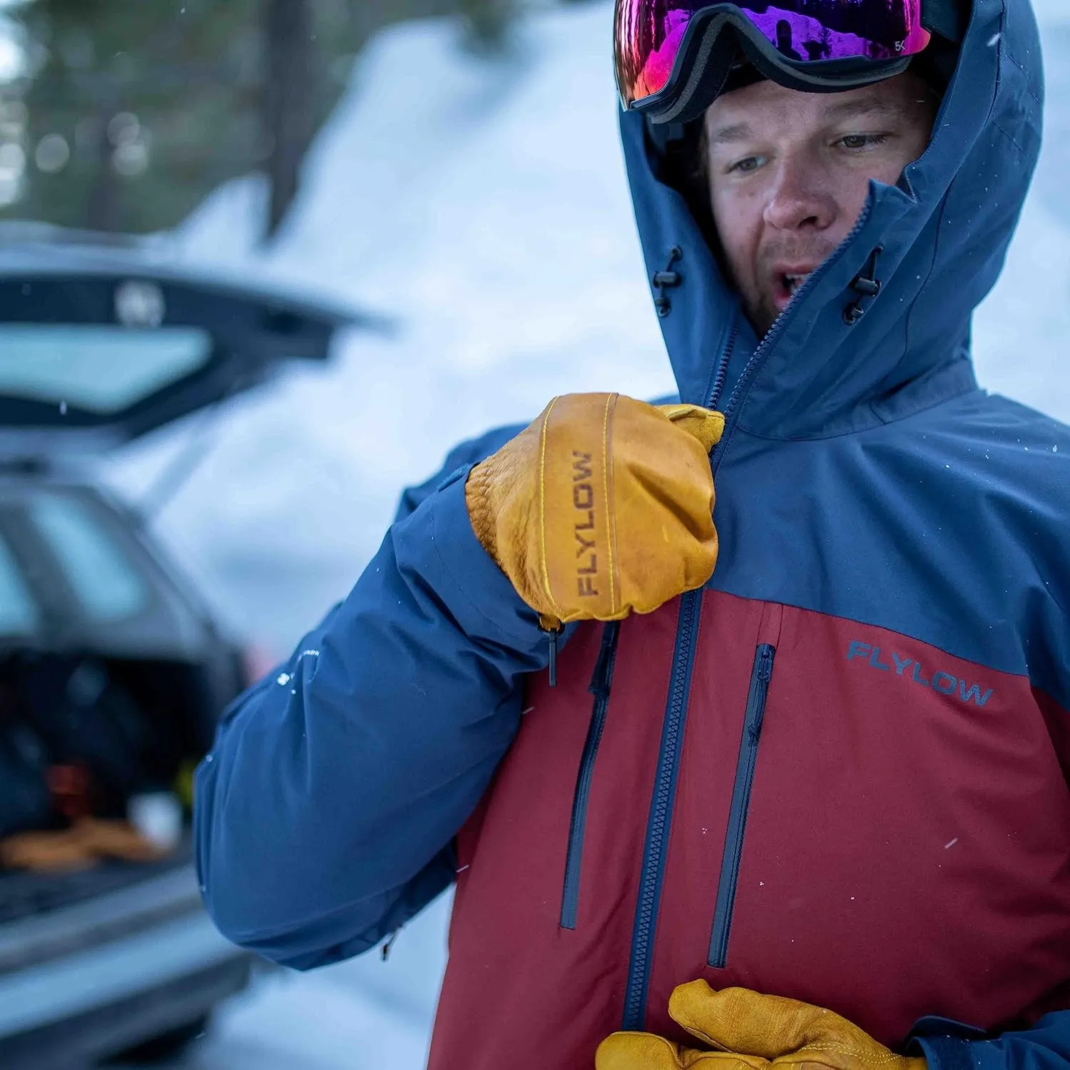 Flylow Men's Roswell Jacket - Insulated Waterproof Ski & Snowboard Coat