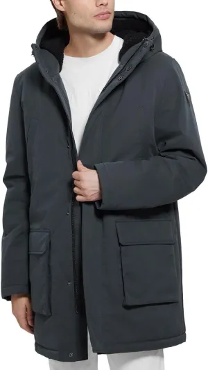 GUESS Men's Lawrence Three Quarter Jacket