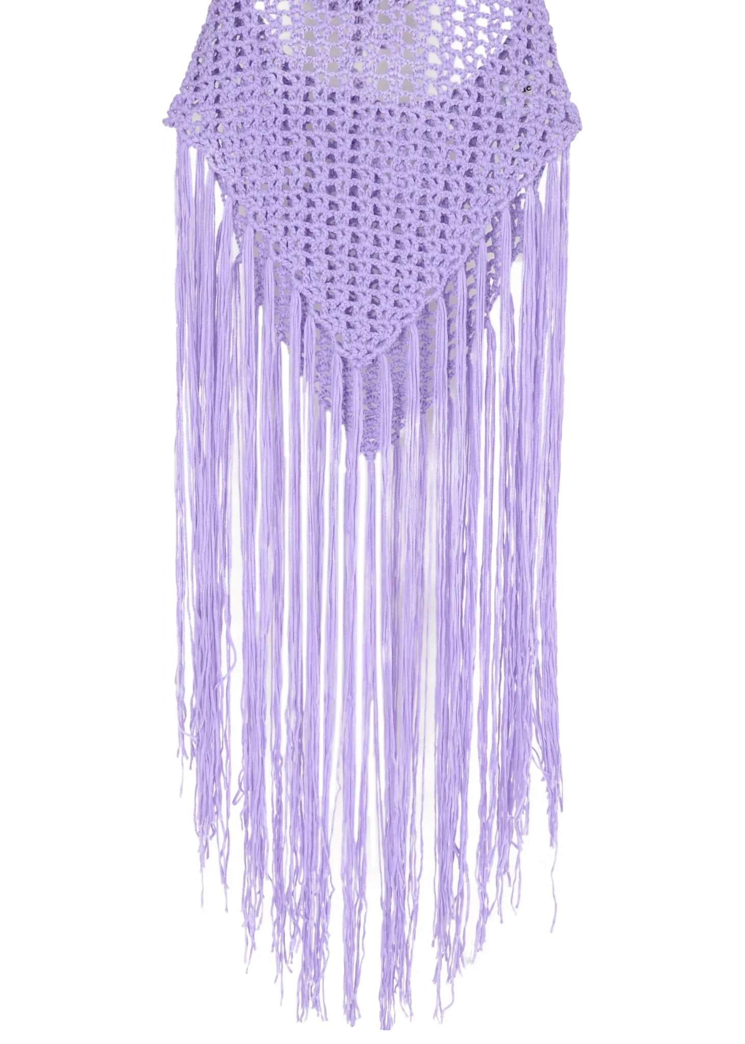 Halter Crochet Tassel Swimwear Beach Dress Bikini Cover Up