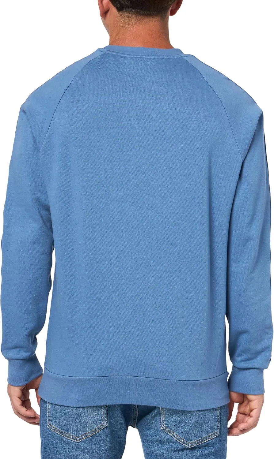 HUGO Men's Stretch Cotton Logo Tape Sweatshirt