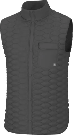 HUK Men's Tarpon Quilt, Insulated Performance Nylon Vest