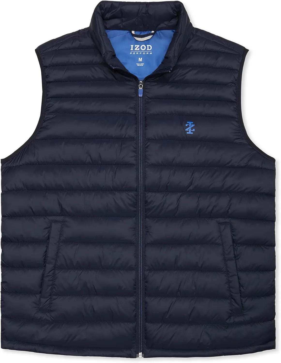 IZOD Men's Advantage Performance Full Zip Puffer Vest
