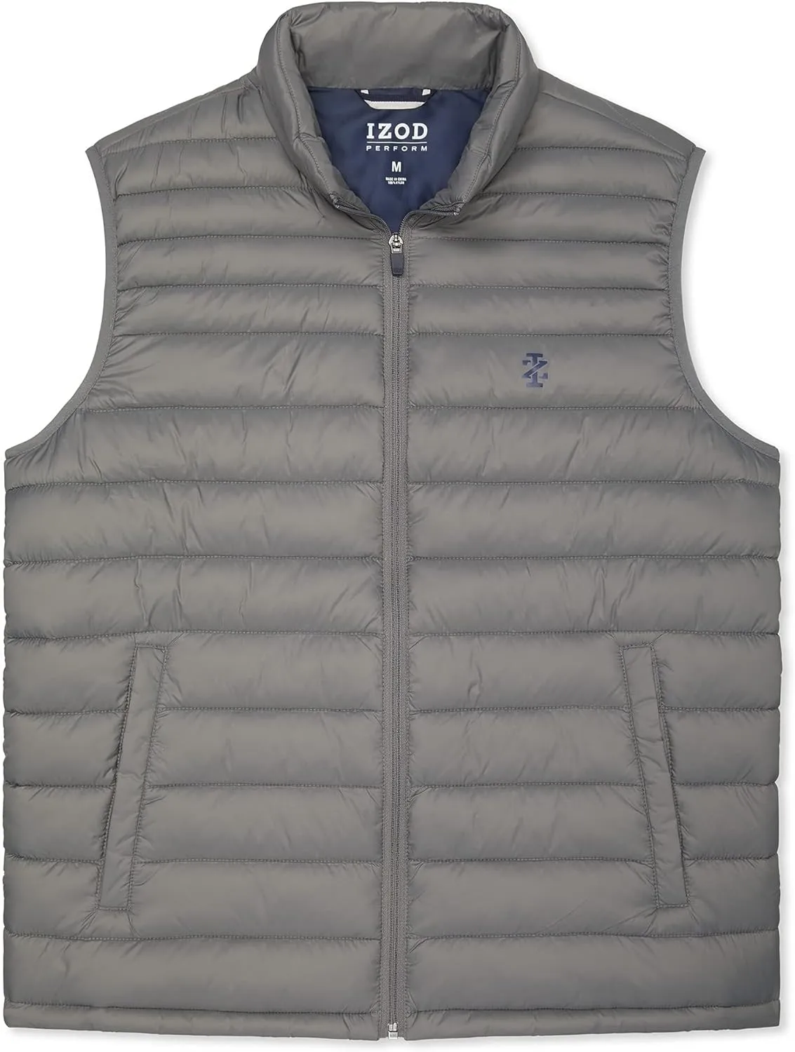 IZOD Men's Advantage Performance Full Zip Puffer Vest