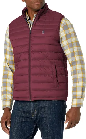 IZOD Men's Advantage Performance Full Zip Puffer Vest