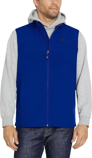 IZOD Men's Fleece Lined Softshell Vest