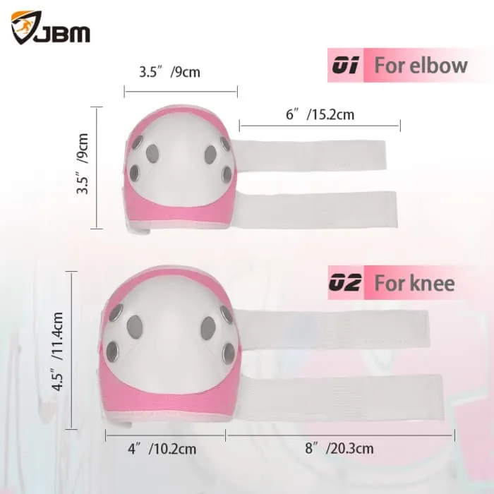 JBM - Protective Gear (Pink/White)