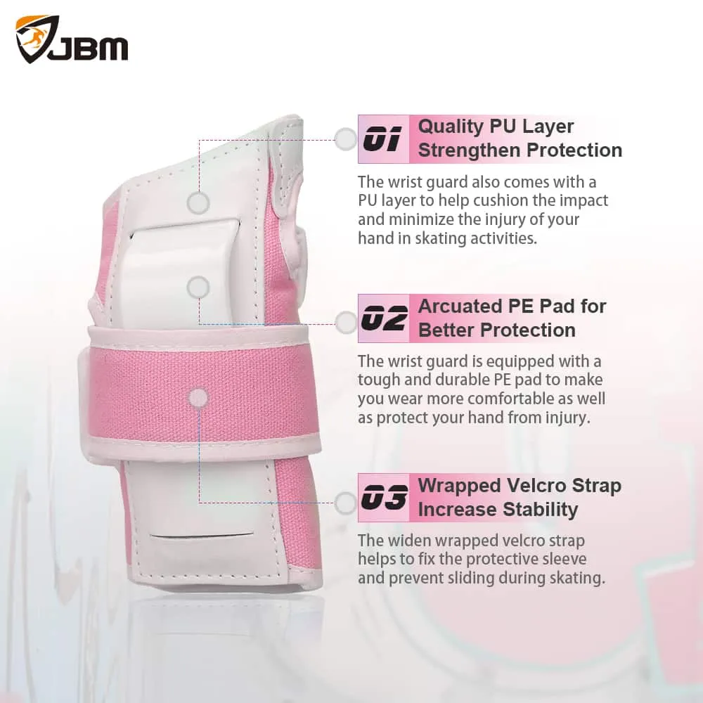 JBM - Protective Gear (Pink/White)