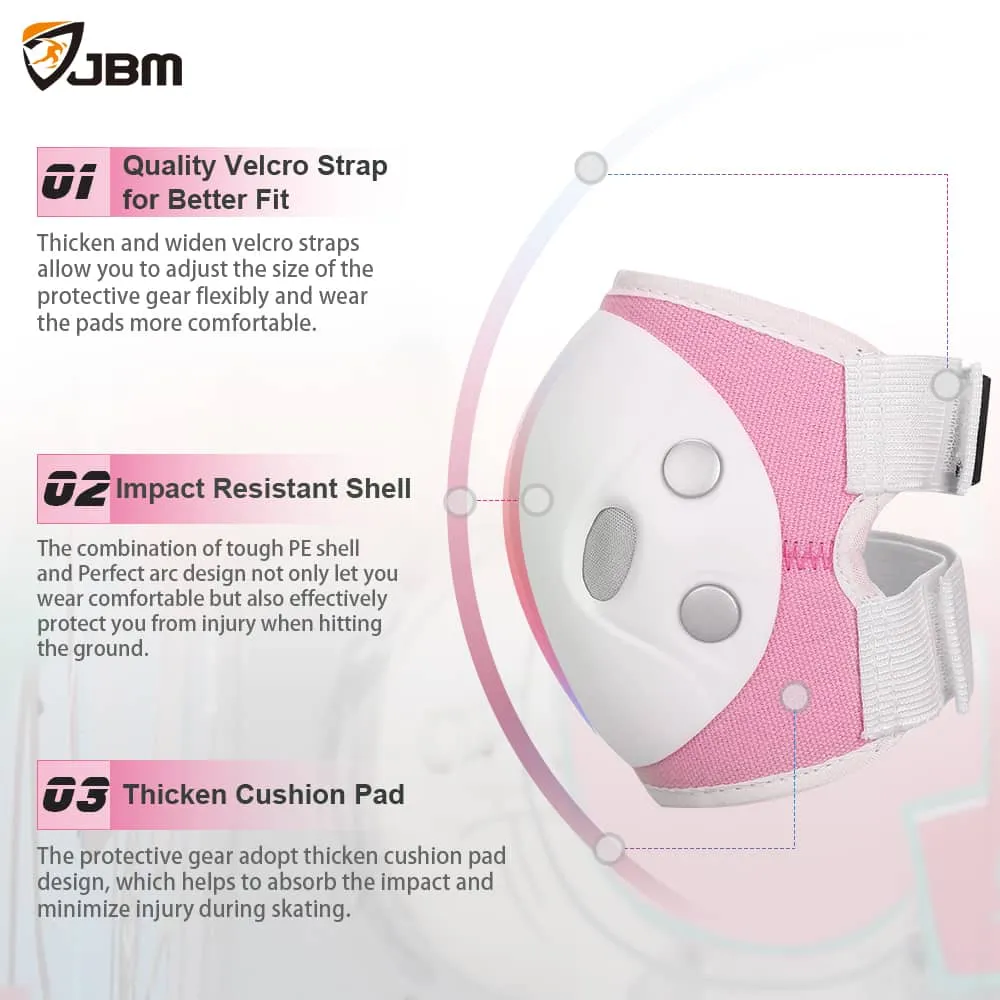 JBM - Protective Gear (Pink/White)