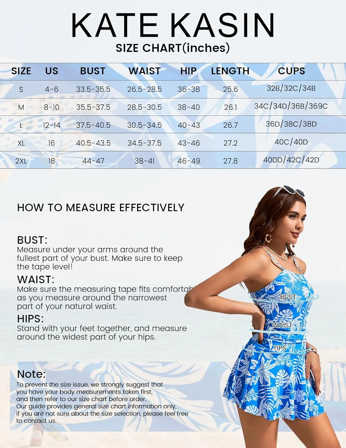 Kate Kasin Women Tummy Control Swimsuit Two Piece Swimdress Adjustable Strap Ruched Tankini Bathing Suits with Boyshorts 2025