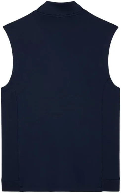 Lacoste mens Quarter Zip Layering Golf Vest