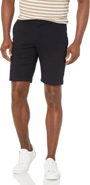 Lacoste Men's Slim Fit Solid Stretch Cotton Bermuda Shorts