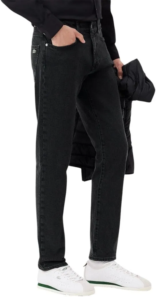 Lacoste Men's Slim Fit Stretch Cotton Denim Jeans