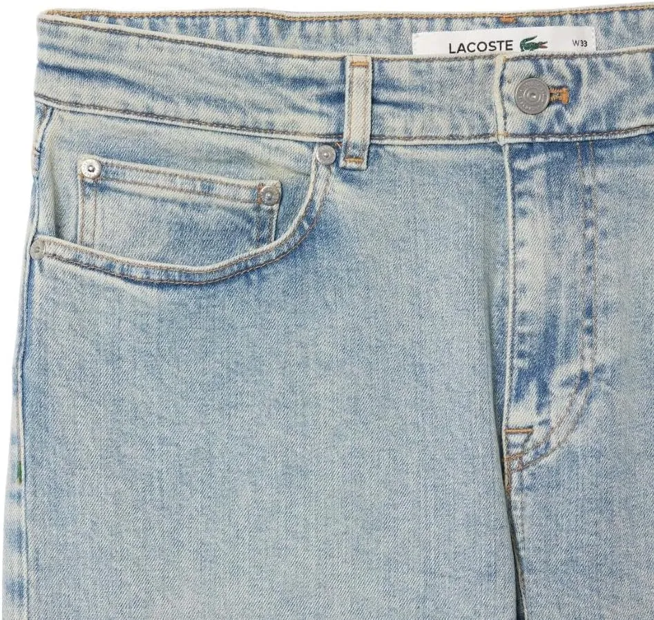 Lacoste Men's Slim Fit Stretch Cotton Denim Jeans