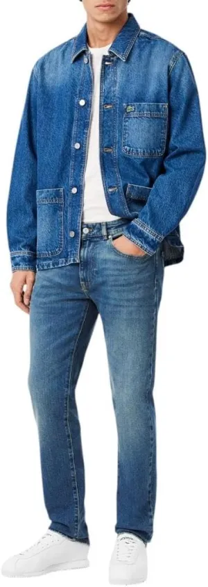 Lacoste Men's Slim Fit Stretch Cotton Denim Jeans
