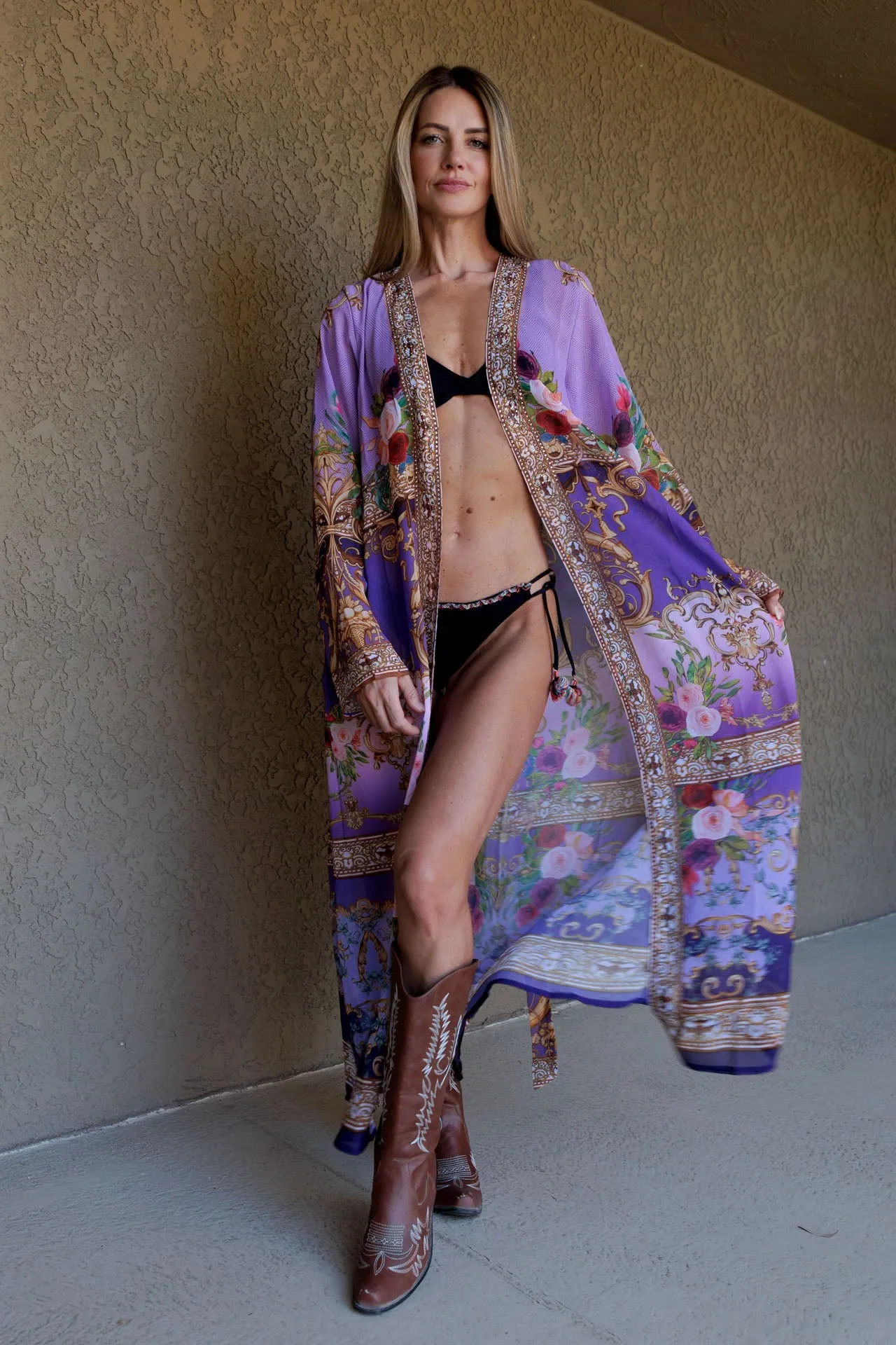 Lavender Beachwear Cover Ups
