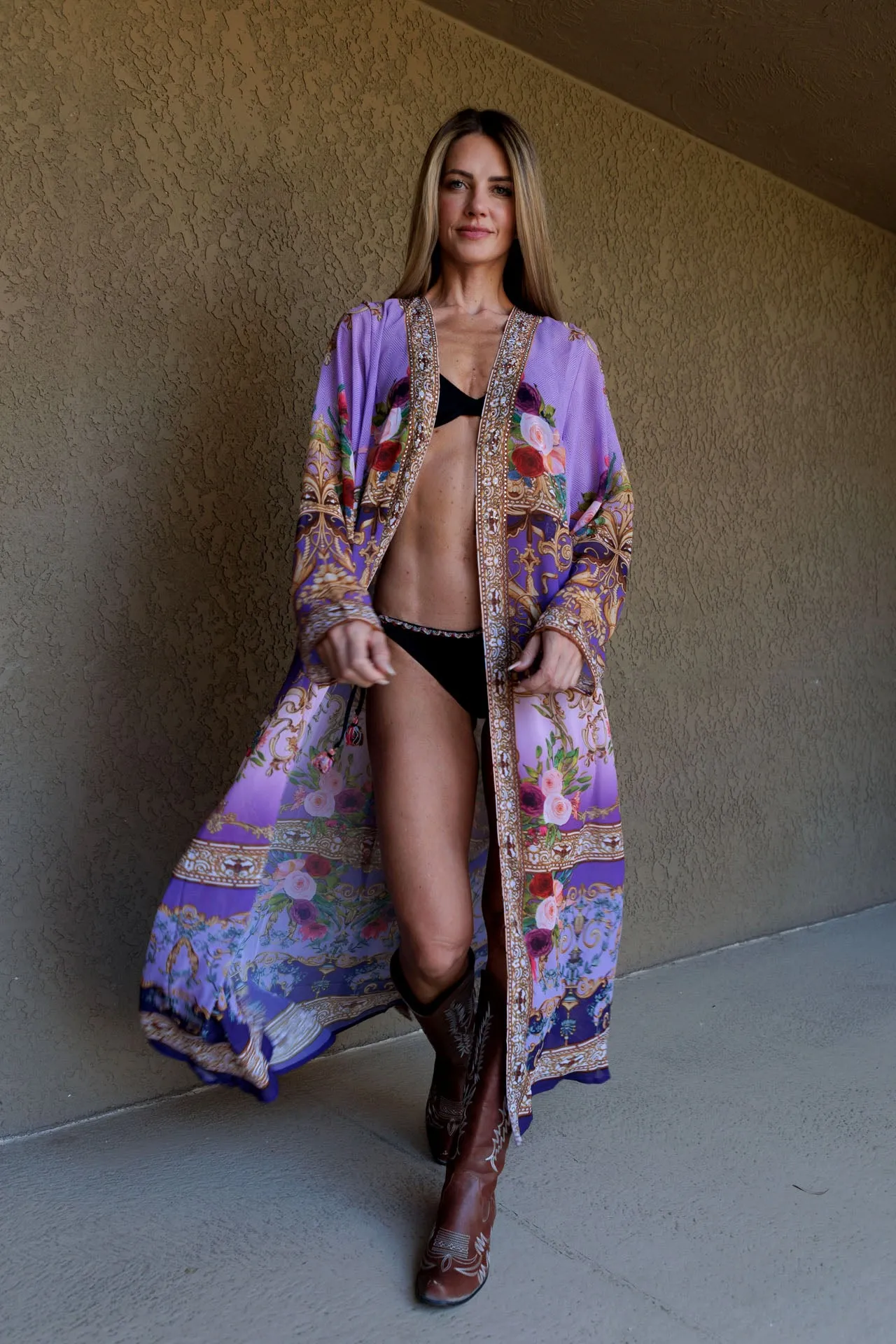 Lavender Beachwear Cover Ups