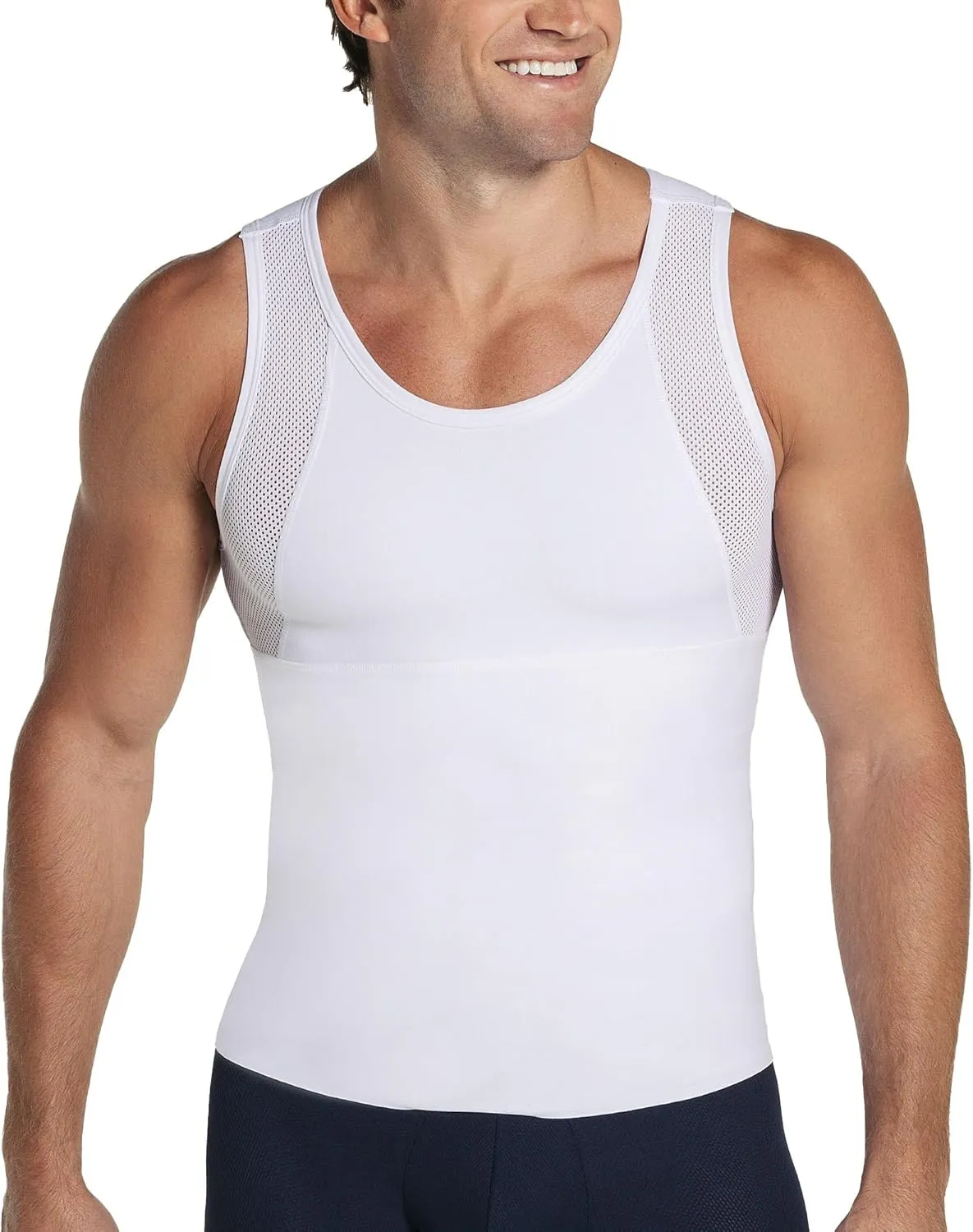 Leo Leo Stretch Cotton Moderate Compression Shaper Tank