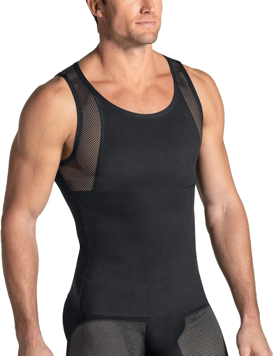 Leo Leo Stretch Cotton Moderate Compression Shaper Tank