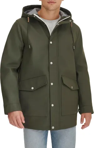 Levi's Men's Rubberized Rain Parka Jacket