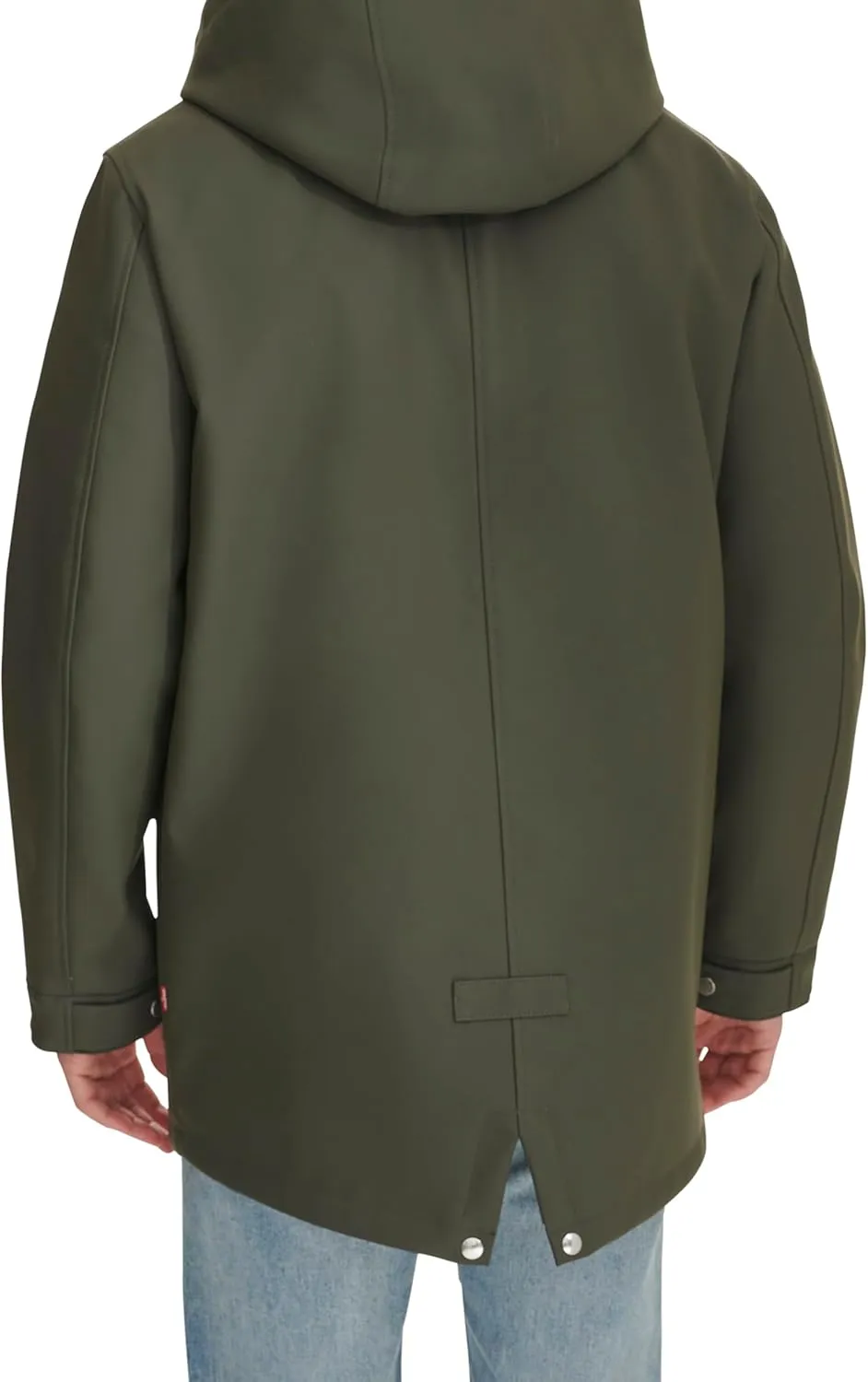 Levi's Men's Rubberized Rain Parka Jacket