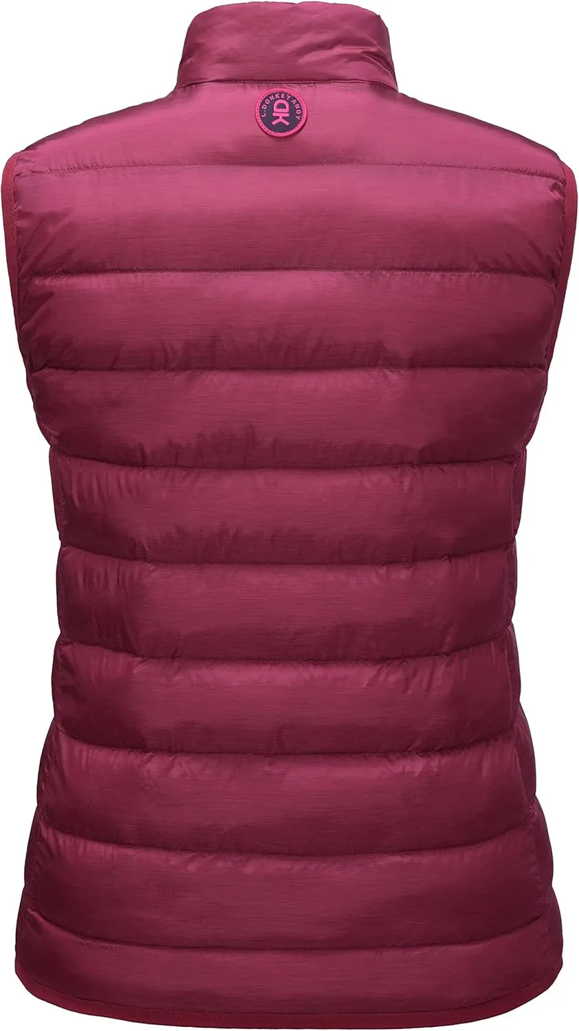 Little Donkey Andy Women's Lightweight Puffer Vest Outerwear Winter Warm Sleeveless Jacket for Casual Travel Golf Hiking