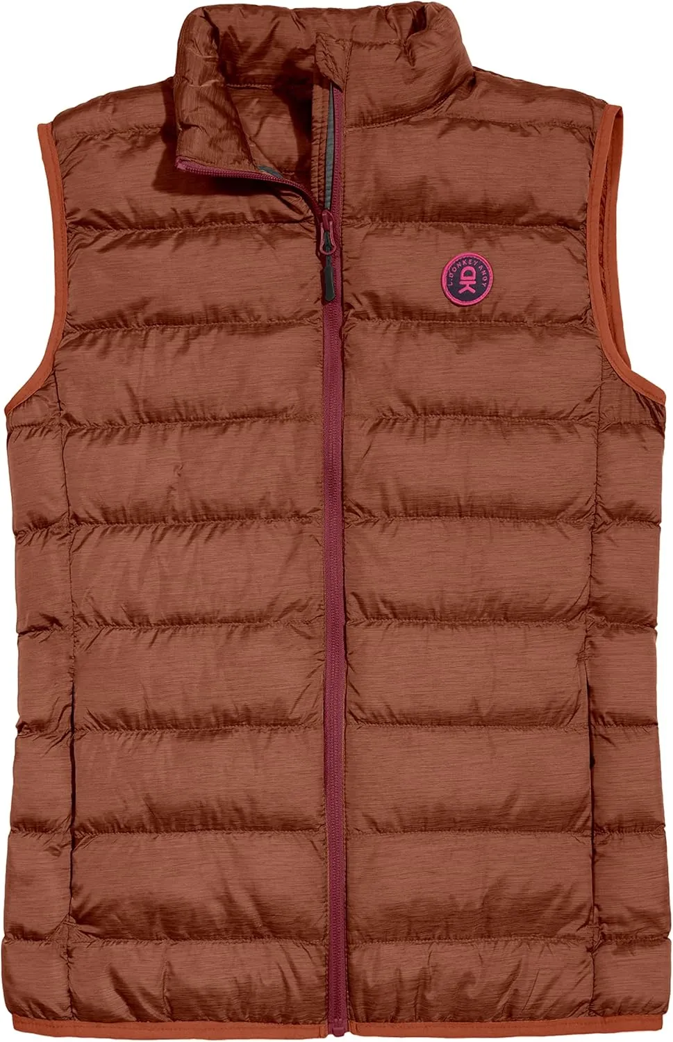 Little Donkey Andy Women's Lightweight Puffer Vest Outerwear Winter Warm Sleeveless Jacket for Casual Travel Golf Hiking