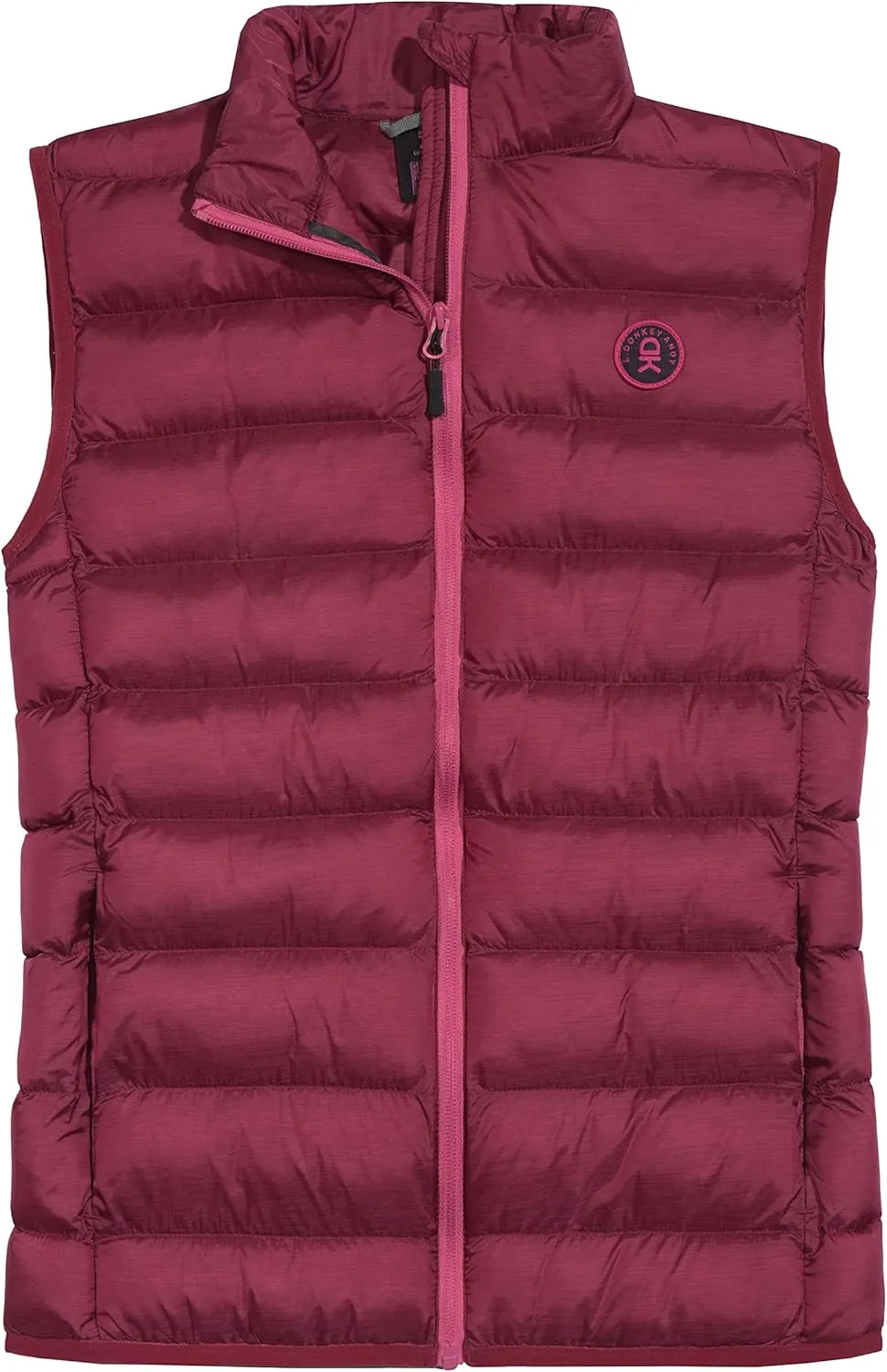 Little Donkey Andy Women's Lightweight Puffer Vest Outerwear Winter Warm Sleeveless Jacket for Casual Travel Golf Hiking