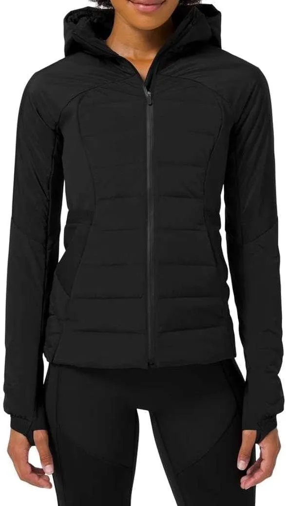 lululemon Down for It All Jacket (Black, 2)