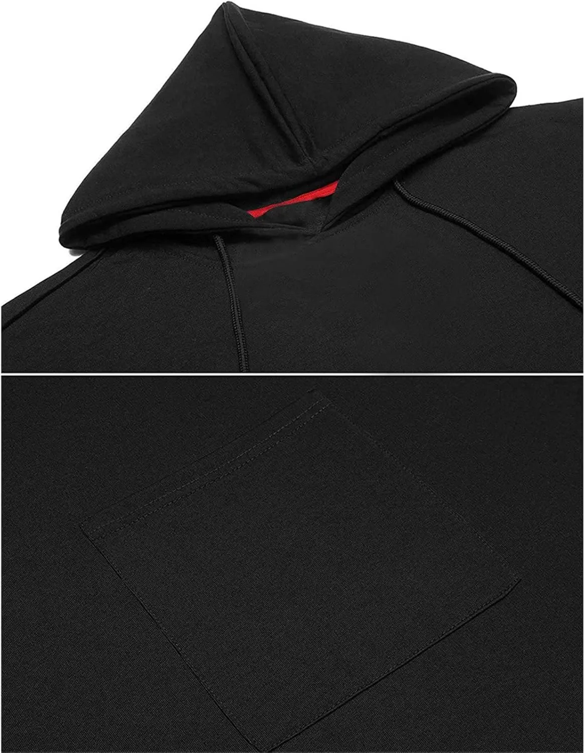 Maiyifu-GJ Men's Casual Hooded Poncho Cape Oversized Batwing Sleeves Hoodies Pullover Loose Fit Cloak Coat Top with Pocket